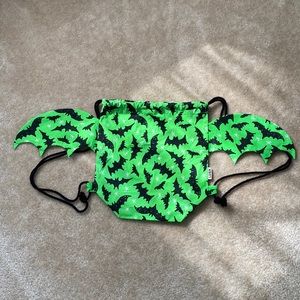 Lush They Only Come Out at Night 2021 Green Halloween Bag